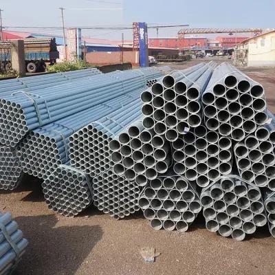 in Stock Pipe Hot Dipped Galvanized Welded Steel Pipe Price