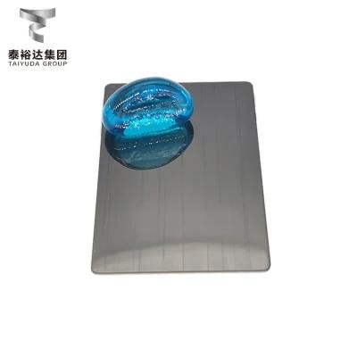 Best Price Ti Gold PVD Coating Satin Finished 1219X3048mm Austenitic Stainless Steel Plate