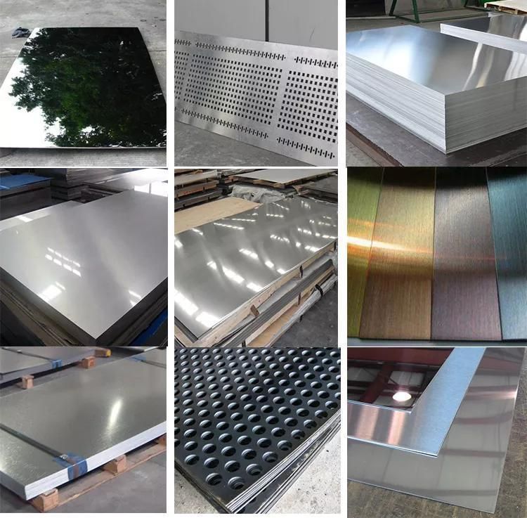 High Quality Best Seller ASTM 304L 304 316 321 316L 310S 430 Stainless Steel Plate for Construction