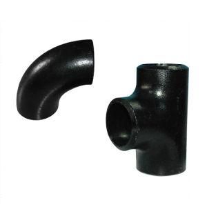 Carbon Black Steel/Stainless Steel Seamless Steel Pipe Fittings Elbow (cap, reducer)