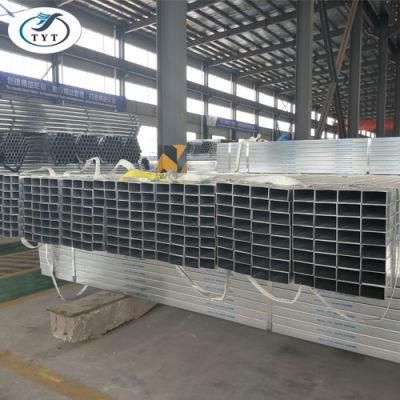 Gi Rectangular Pipe/Pre-Galvanized Pipe