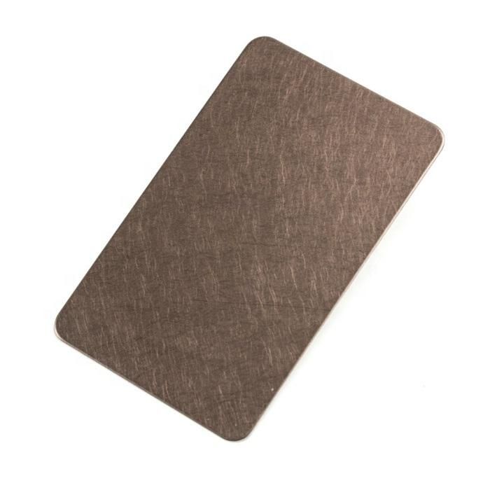 201 304 Vibration Stainless Steel Sheet for Hotel/Restaurant/Shopping Mall Decoration