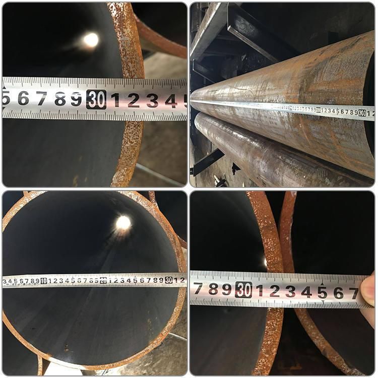 ASTM A53 Round Black Seamless Carbon Steel Pipe in Stock