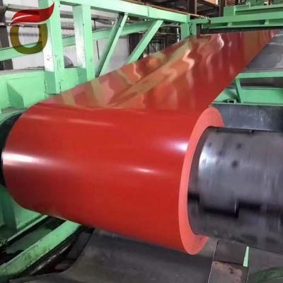 ASTM ISO Approved 0.3-3mm Color Coated Pre Painted Steel Coil PPGI