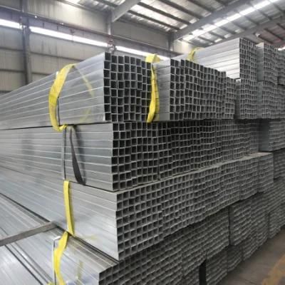 Factory Direct Sale Pre Galvanized Hollow Section Square Pipe