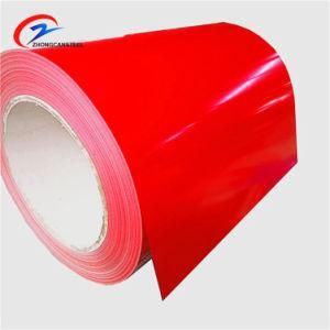 Dx52D PPGL Zinc Color Coated Prepainted Galvalume/Galvanized Steel PPGI Coil for Roofing Sheet