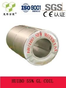 Alu-Zinc 55% Hot Diped Galvalume Steel Coil for Corrugated Steel Sheet