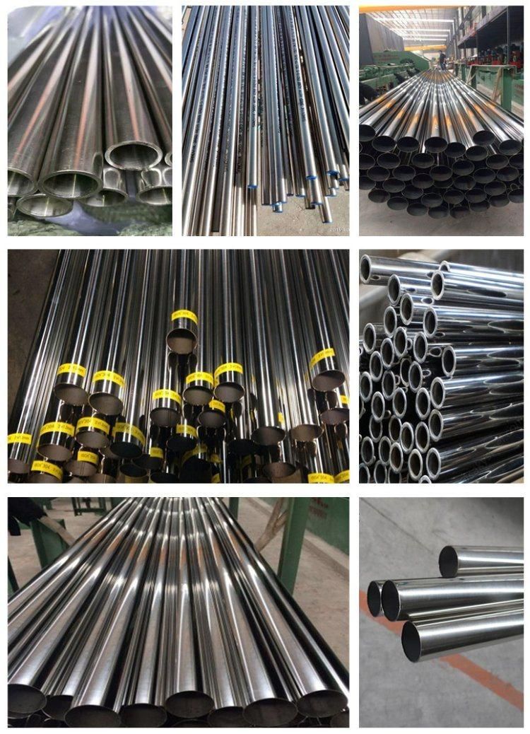 Food Grade Polishing Bright 304 316 Stainless Steel Seamless Pipe