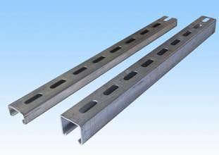 41*21mm Hot Dipped Galvanized Slotted Metal C Channel