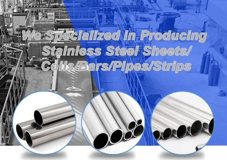 Manufacturer Wholesale Inox 201 304 316 Polished Round Stainless Steel Pipe in