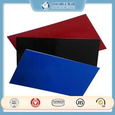Cold Rolled Series Carbon AISI PPGI Color Coated Gi Galvanized Roofing Steel Sheet