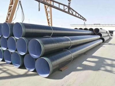 Epoxy Powder Coating 3 Layer PE Casing Spiral Carbon Steel Anti-Corrosive Pipe