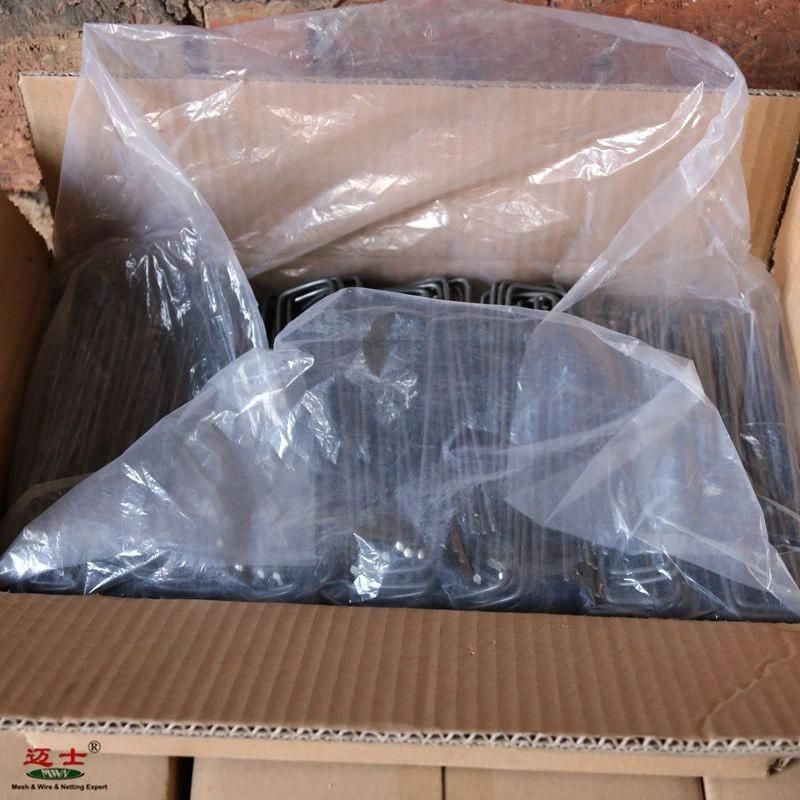 6′′ Square Top Landscape Garden SOD Staples Stakes Pins U Shape Stakes