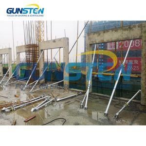 Building Material/ Construction Used in Betonnen Ruwbouw Concrete Walls Ajustable Push Pull Props Steel Shoring Wall Formwork