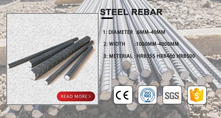 HRB400 /12mm/Mild High Tensile Corrugated Deformed Reinforced Steel Bar /6mm Steel Deformed Bar/Steel Rebar