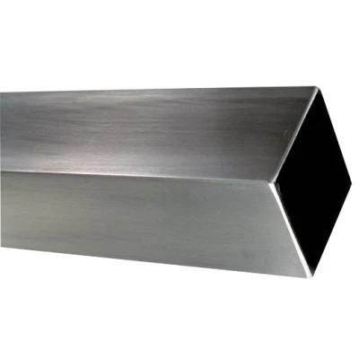 SUS304 Hair Line Finish Stainless Steel Square Tube 40X40