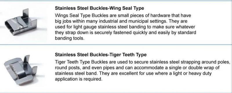 Stainless Steel Cable Tie for Power and Communication