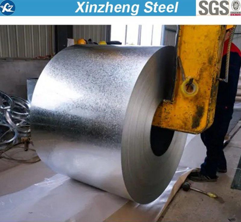 Gi (0.11--6.0mm) Building Material Hot Dipped Galvanized Steel Coil