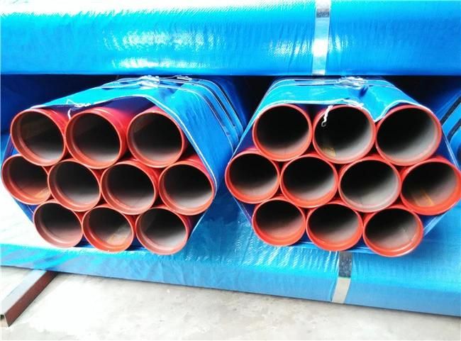 Red Painted ASTM A53 Grade B UL FM Fire Fighting Steel Pipes