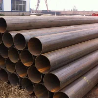 A53 A36 Large Diameter Welded Steel Pipes/ Mild Carbon Steel Pipe /Schedule 40 Black Iron Pipe for Construction