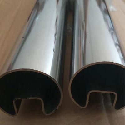 Factory Directly Supply 304L 316L Special Shape Stainless Steel Pipe Oval Shape Tube