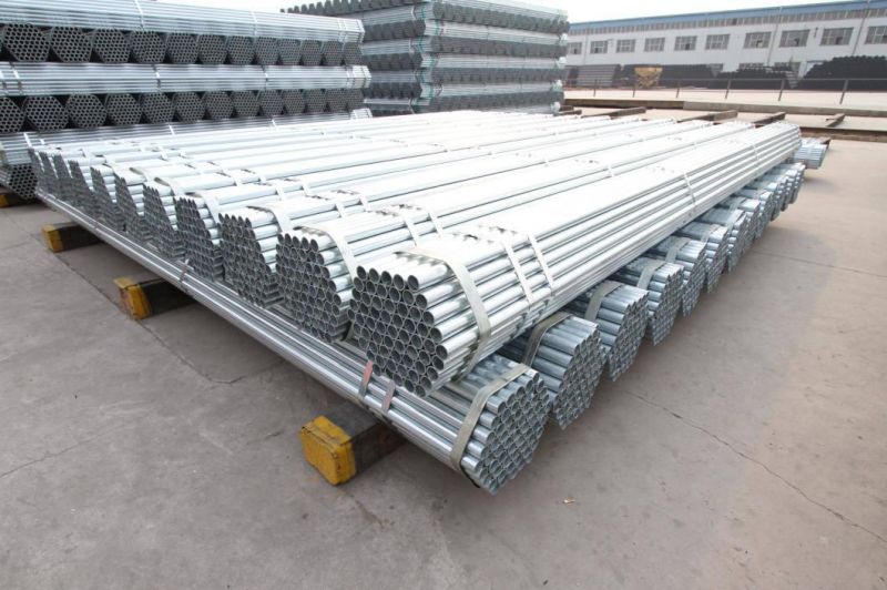 S235 Round Hot Dipped Galvanized Scaffolding Tube