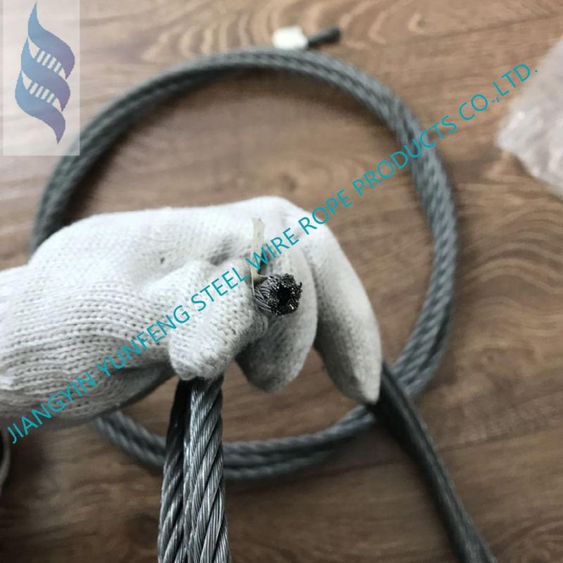 Galfan Steel Wire Rope 7*19-8.0mm Class a