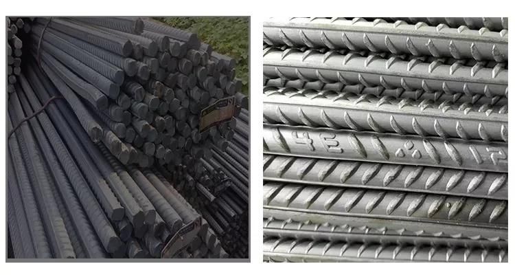 10mm 12mm 20mm 40mm 75mm Deformed China Manufacturers Iron Steel Rebar Price
