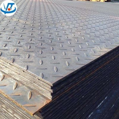 Q235B S275jr S355jr Checkered Embossed Steel Plate 6mm Ms Carbon Steel Plate
