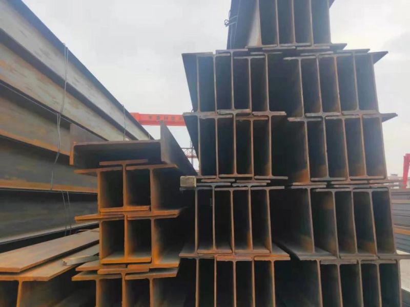 Hot Rolled Steel Beams Buildings Materials H Shape Section Steel Profiles Beam