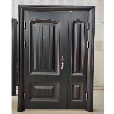Supplier Exterior Outside Door Solid Wood Main Entrance Doors