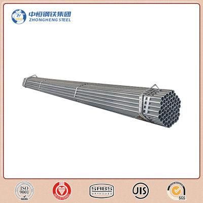 Hot DIP Galvanized Stk400 Steel Tube Carbon Welded ASME B36.10 ERW Metal Gi Pipe