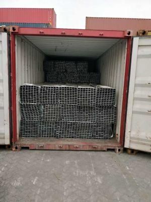 25X25mm Square Carbon Steel Tube Galvanized Iron Square and Rectangular Steel Tube