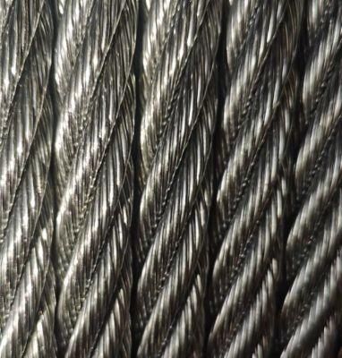 Ungalvanized 6X36ws Iwrc Steel Wire Ropes
