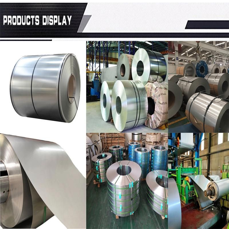 Chinese Metal New Product Galvanized Zinc Coated High Elasticity Factory Stock Hot Rolled Cold Rolled Steel Coil with Building Material