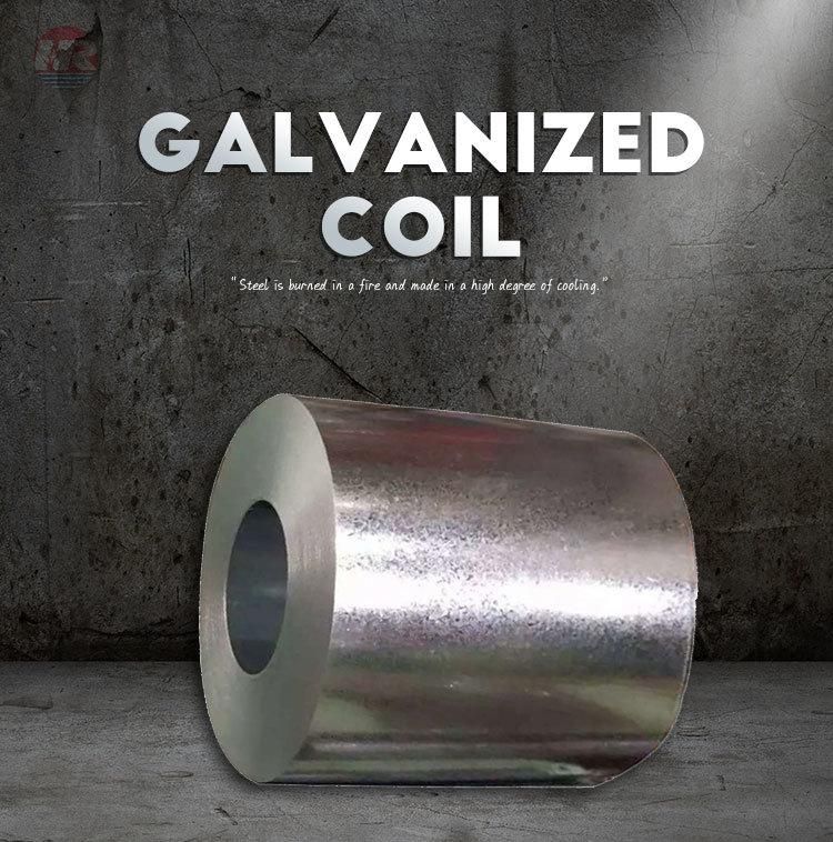 China Steel Factory Hot Dipped Dx51 Dx51d Z275 Gi Coil Cold Rolled Galvanized Steel Coil Hot Sale