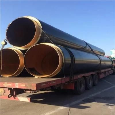 Chilled Water Pre Insulated Pipe with The Polyurethane Foam and HDPE Jacket