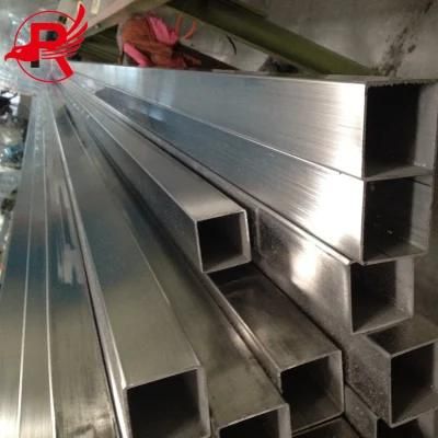 Q195 ASTM Prime Quality AISI 201 202 301 304 316 430 304L 316L Welded Stainless Steel Square Rectangular Pipe