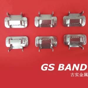 Stainless Steel Banding Strap Buckle Ear-Lokt Buckle