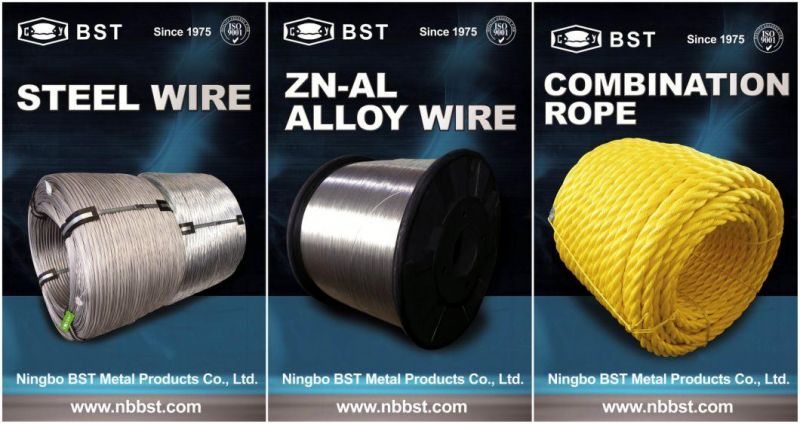 4, 0mm, Type: 6X12 (3+9) +1X12 (3+9) Galvanised Steel Wire Rope