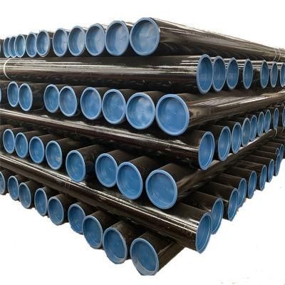 Ms Steel ERW Carbon ASTM A53 Black Iron Pipe Welded Sch40 Steel Pipe for Building Material Seamless Carbon Steel Pipe