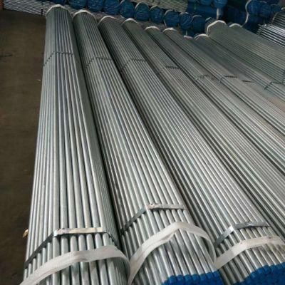 BS1387 ASTM A53 Hot DIP Galvanized/Carbon/Stainless Steel/Alloy Pipe Tube