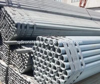 Hot DIP Galvanized Seamless/Welded Steel Pipe Galvanized Round/Square Pipe