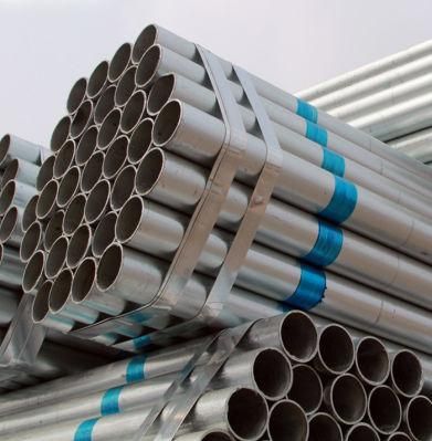 Zinc Galvanized Q195 Q235A-B Galvanised Steel Round Square Tube Factory Welded Galvanized Pipe