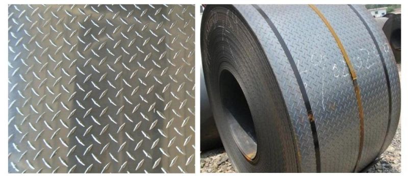 Gi Zinc Hot Dipped Galvanized Steel Checkered Plate