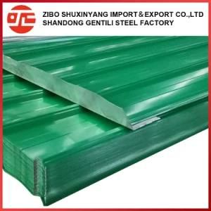 Prepainted Galvalume Corrugated Roofing Tile