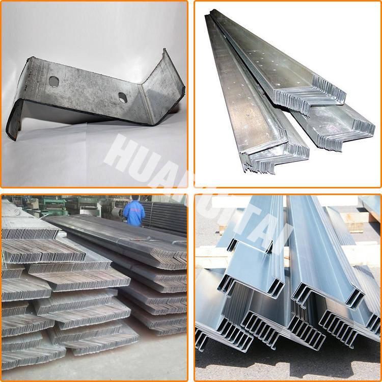 Hot Dipped Galvanized C Steel Profile Section Channel Without Holes