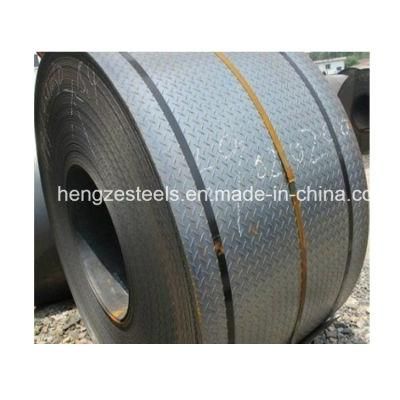 ASTM A36 Ss400 Hot Rolled Mild Chequered Steel Checker Plate