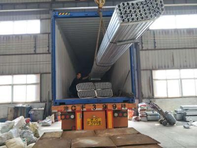 41X41 Steel Channel Unistrut Hot DIP Galvanized Perforated C Channel