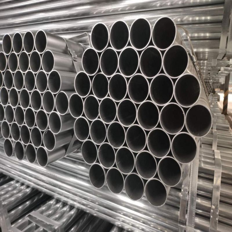 Hot-DIP Galvanized Round Steel Tube Gi Tube Pre-Galvanized Steel Hollow Tube Fob Reference